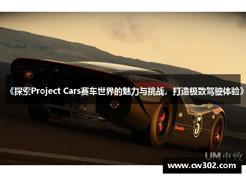 《探索Project Cars赛车世界的魅力与挑战，打造极致驾驶体验》